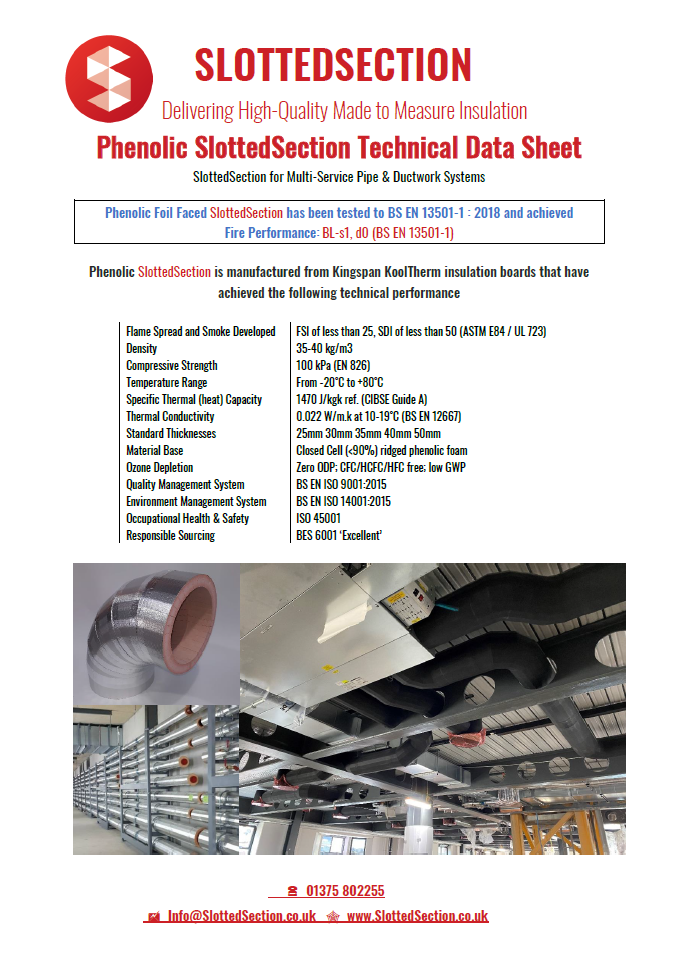 Phenolic SlottedSection Technical Data Sheet